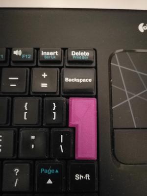 Logitech K400R Enter key.3mf