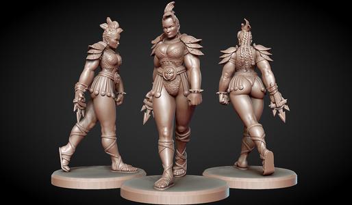 Sybilla amazon warrior