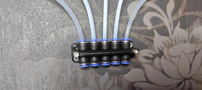 PTFE Connectors wall holder   