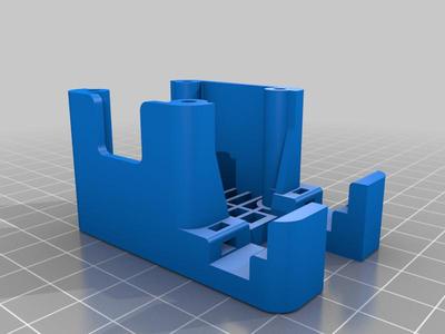 Ender X-axis cover bracket for direct drive while retaining X-axis camera mount point