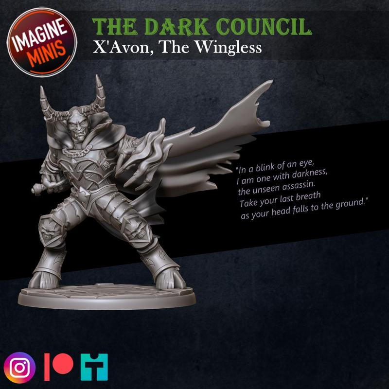 The Dark Council - X'Avon, The Wingless