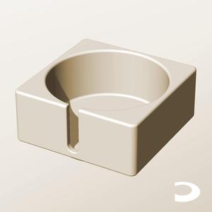 CS96-45-S Slotted Modular Stacking Storage Boxes Bins | Printable Objects - Infinite Containers | stl file for 3d printing