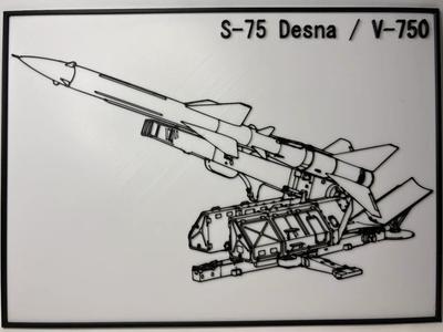 S-75 Dvina - Air Defence System - Illustration   