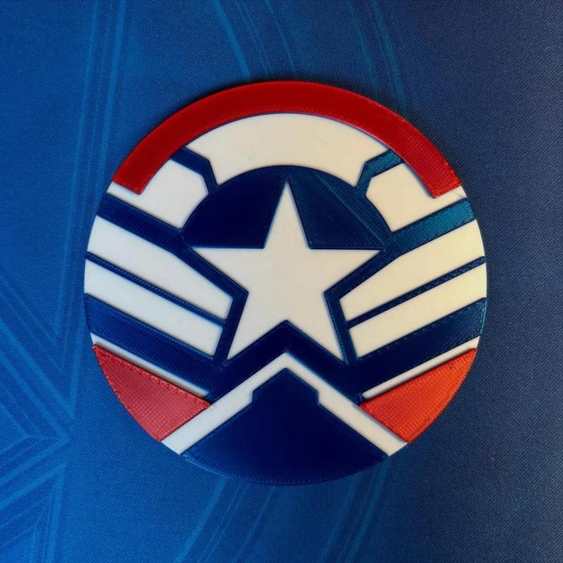 Captain America Sam Wilson Coaster V2   