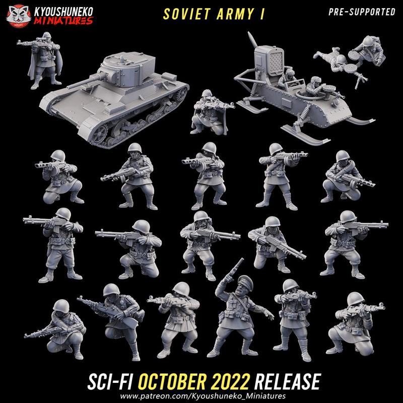October 2022 Sci-Fi Release - Soviet Army