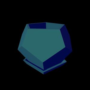 Dodecahedron vase