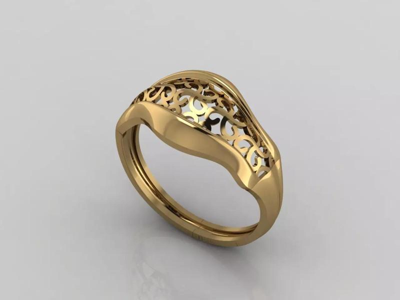 Women Plain Ring Ready STL 3DM Models Womens Rings 3D models