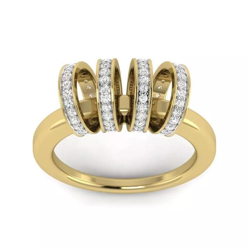 Women ring 3dm Render details