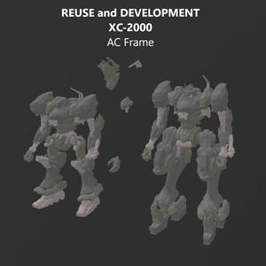 30 Minutes Missions XC-2000 AC Frame Pack Armored Core 6
