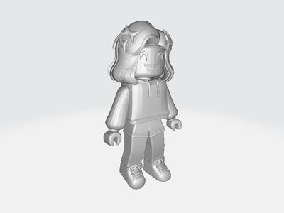 Miniature Game Roblox - Girl Top Model #12