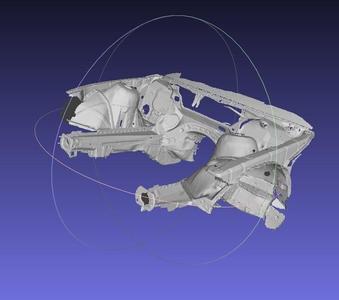 BMW E46 engine bay scan