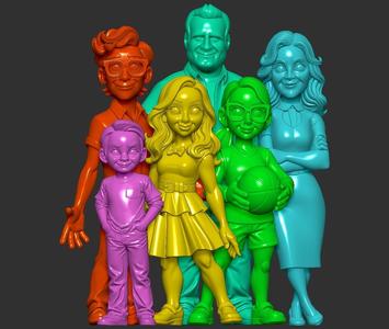 Liv and Maddie Figure Cast