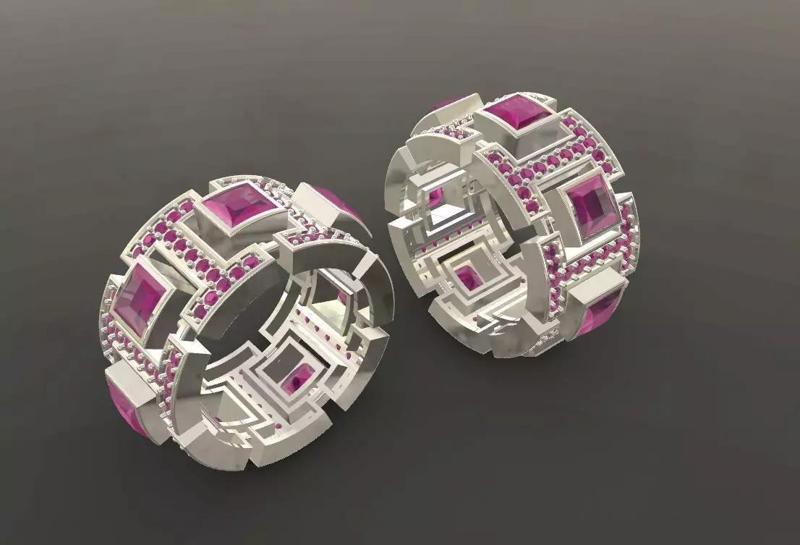 Jewelry Ring man Women 3D print model