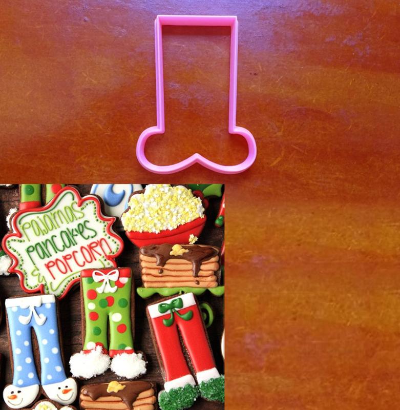 Christmas Pajama pants cookie cutter-1