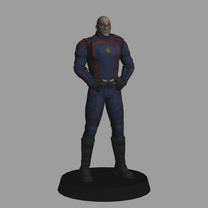 Drax - Guardians of the Galaxy Vol. 3 LOW POLYGONS AND NEW EDITION