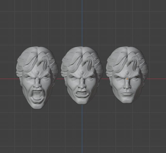 Adam Warlock Headsculpts