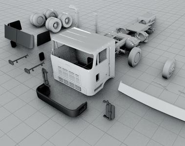 International 9600 cabover  1995 Truck MODEL