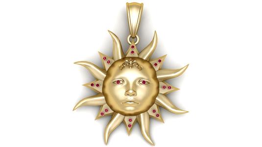 Golden Lattice Egg Pendant 3D Printable Model