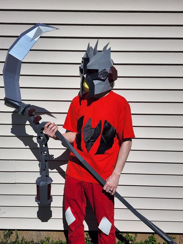Runescape Scythe of Vitur Life Size OSRS Old School Runescape