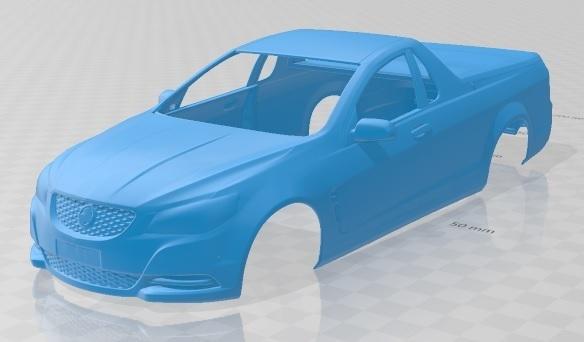Holden Commodore Evoke ute 2013 Printable Body Car