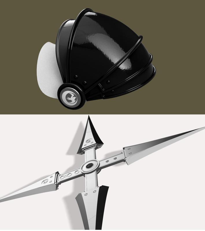 Yuffie´s Shuriken + Shoulder pad