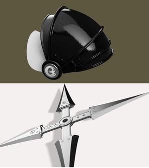 Yuffie´s Shuriken + Shoulder pad
