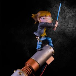 Luke Skywalker, deformed miniature, Star Wars, 54mm