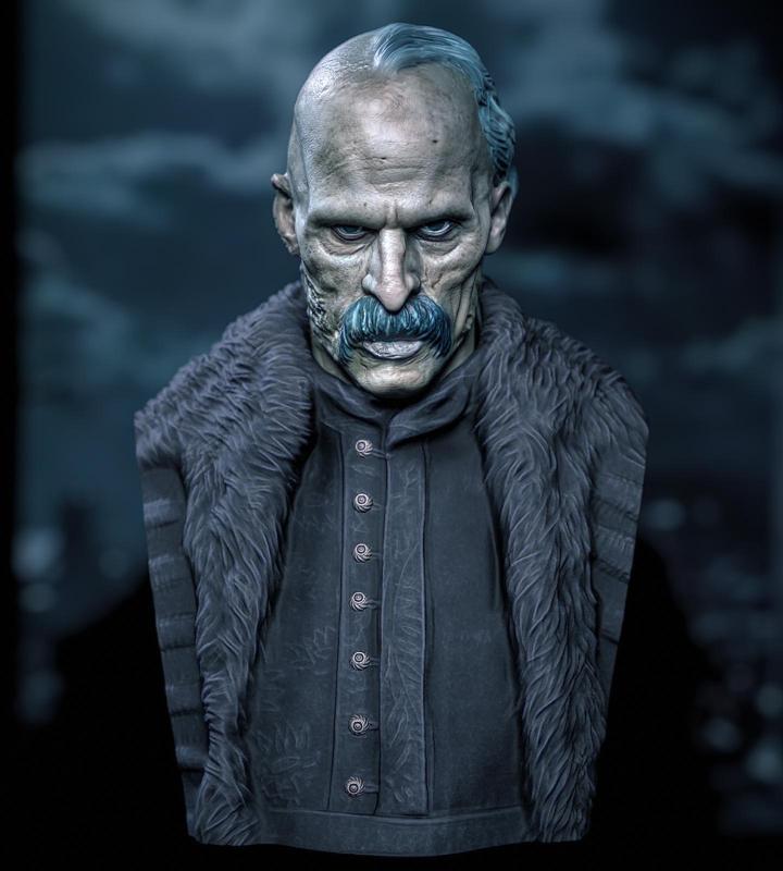 1/6 1/12 Nosferatu Count Orlok Bill Skarsgård bust Headsculpt