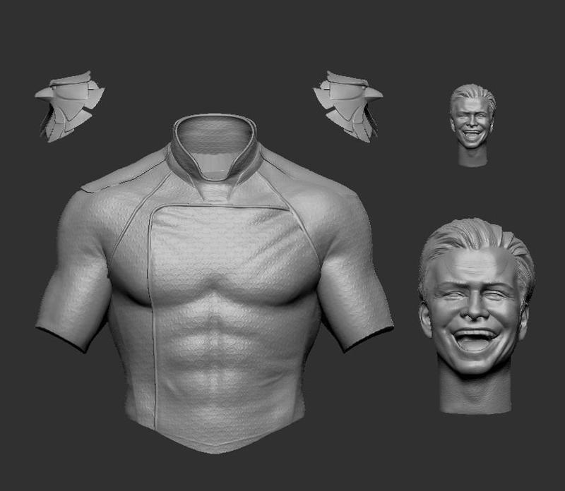 1/6 1/12 Laugh The Boys homelander Antony Starr bust headsculpt