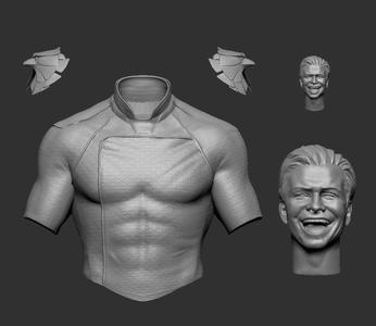 1/6 1/12 Laugh The Boys homelander Antony Starr bust headsculpt