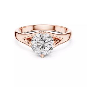 Solitaire Round Diamond Split Shank Wedding Ring 3DM STL Video