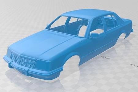 Holden Commodore VC 1980 Printable Body Car