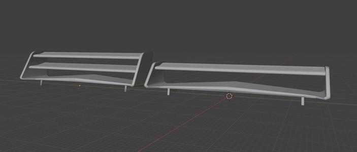 1:24 nfs prostreet spoiler 3