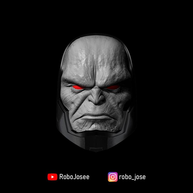 EXCLUSIVE DARKSEID DC COMICS HEAD ACTION FIGURE