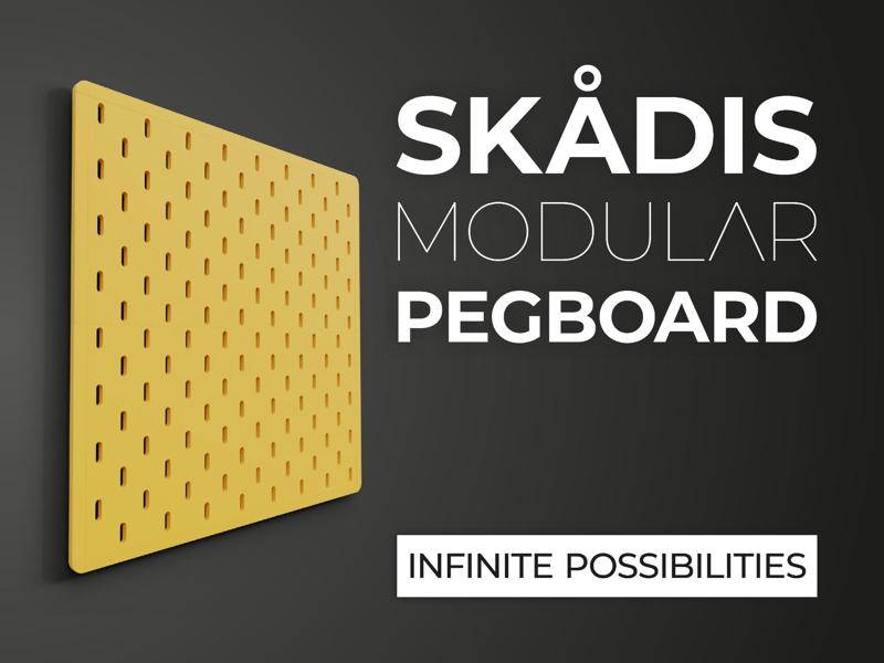 IKEA Skadis modular pegboard