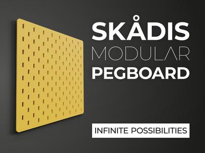 IKEA Skadis modular pegboard