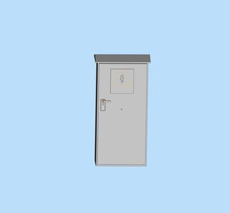 Home improvement warehouse electrical box single meter electrical box miniature scene model