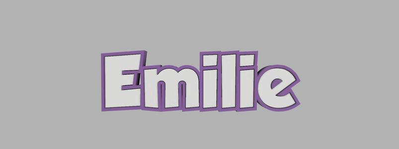 two-tone key ring - Emilie