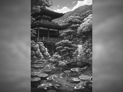 Serene Pond Hueforge