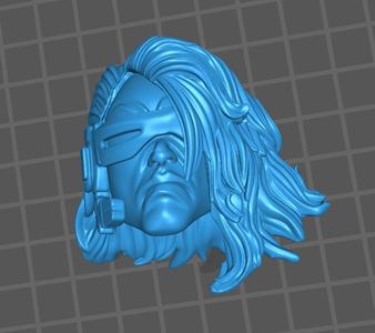 1/12 gi joe classified, marvel legends style head..cyclops AOA
