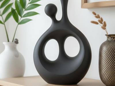 Double-hole vase
