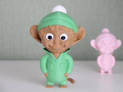 Chibi Phil, the cute monkey 