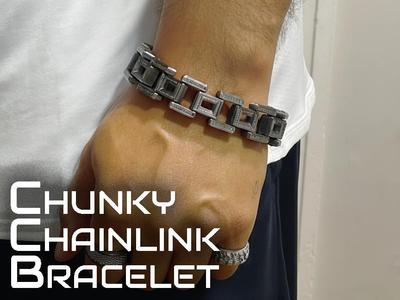 CHUNKY Chainlink Bracelet (Print in Place)