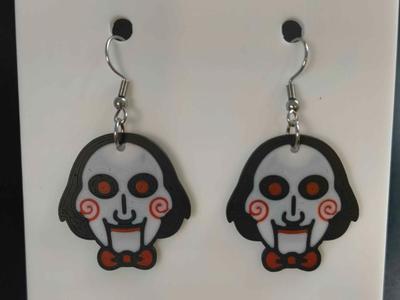 Jigsaw Earrings