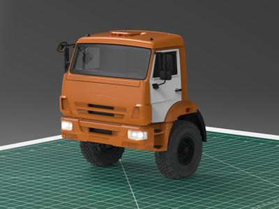 Cab of Kamaz 65111