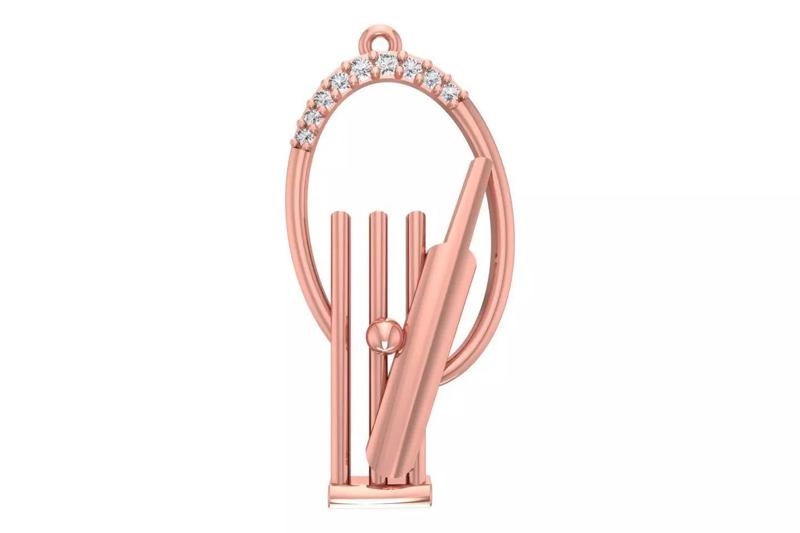 Childran Cricket Pendant 3dm STL OBJ FBX Renders Details