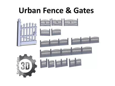 H0 Urban Fence System