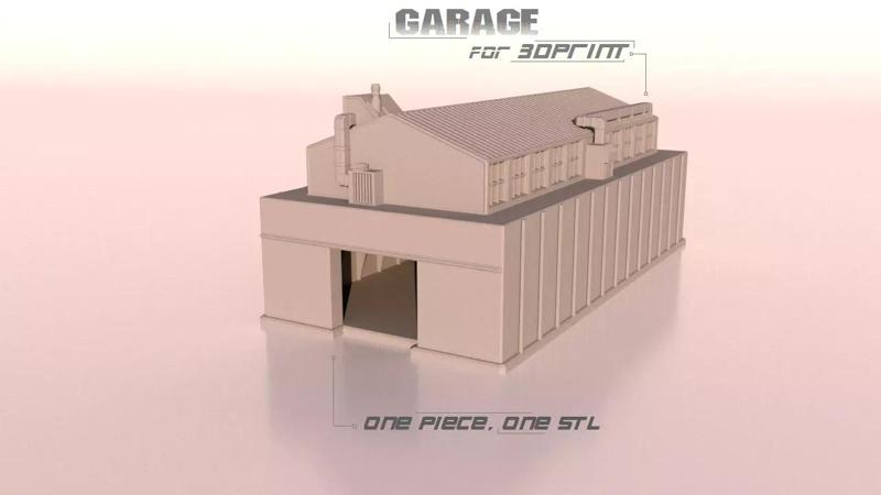 GARAGE for 3Dprint