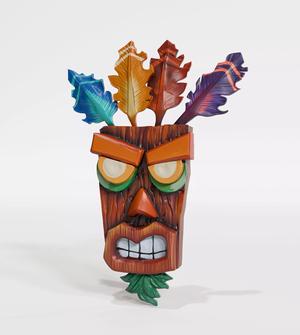 Mascara Aku Aku Juego Crash Bandicoot