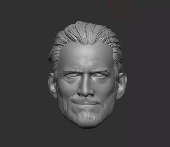 CM Punk Headsculpt for Action Figures